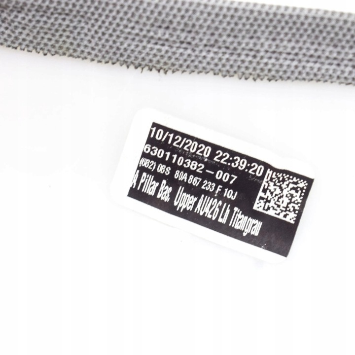 AUDI Q5 SQ5 2021 GAUCHE CÔTÉ PROTECTION MONTANTS VITRES AVANT A