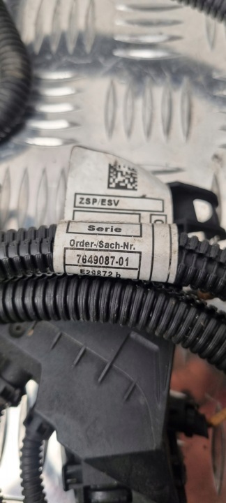 BMW F07 F10 F22 F30 F32 FAISCEAU DE CÂBLES INSTALLATIONS MOTEUR 7649087 7841652 7641661