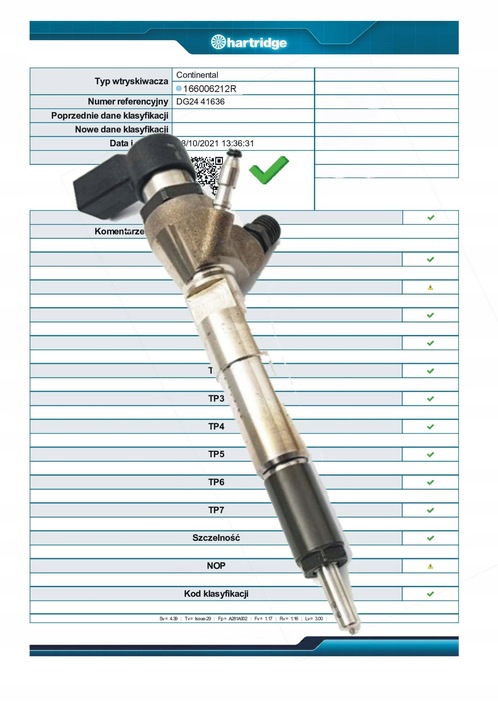 NOZZLES SIEMENS MERCEDES NISSAN 1.5DCI 166006212R 