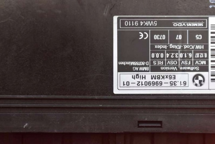 MODULE CONFORT 6969012 BMW E60 E61 2.5I 177 KM 03-07