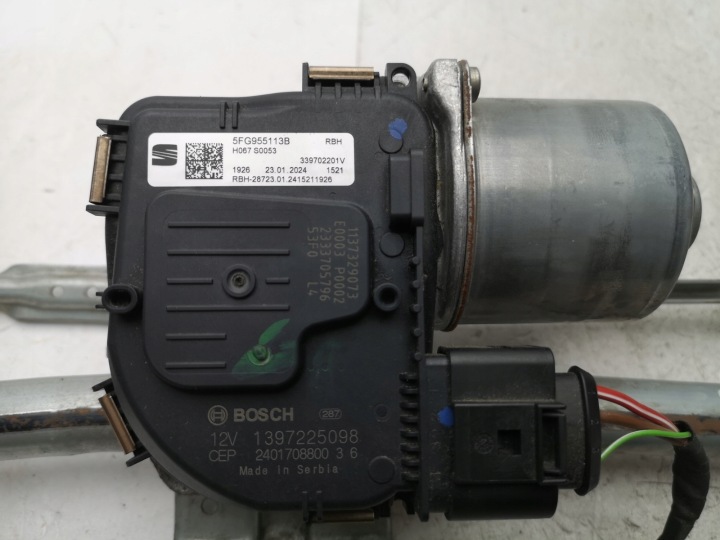 MÉCANISME MOTEUR ESSUIE-GLACES CUPRA FORMENTOR 5FG955023B NEUF ORIGINAL