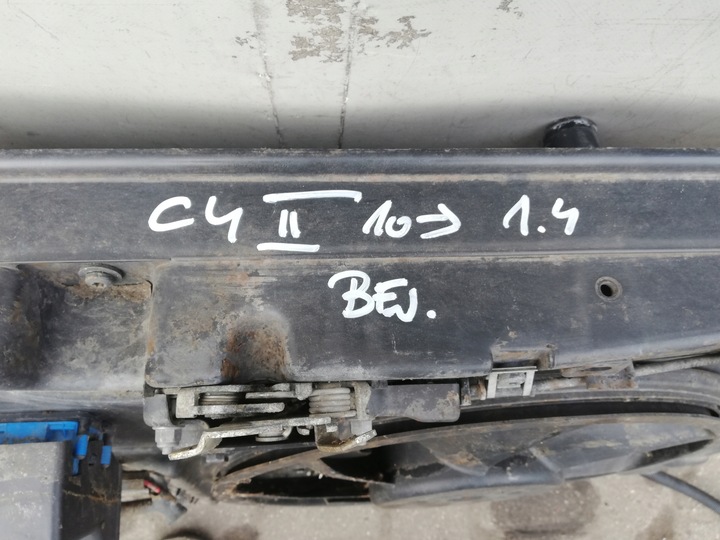 PAS DELANTERO RADUADOR CITROEN C4 II 1,4 GASOLINA 