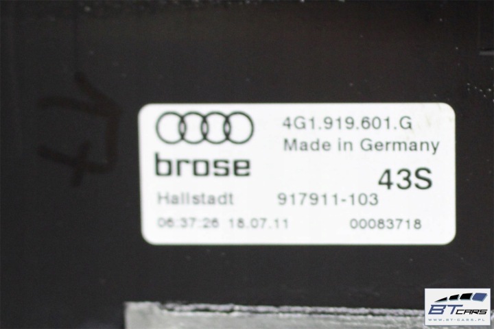 AUDI A6 A7 KIT MMI 3G+ MONITEUR LECTEUR DE CARTE PANNEAU 4G1919610A 4G0035670D G 4G0