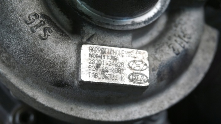 I40 OPTIMA CARENS 1.7 CRDI 15R D4FD TURBINE TURBOCOMPRESSEUR 28201-2A820
