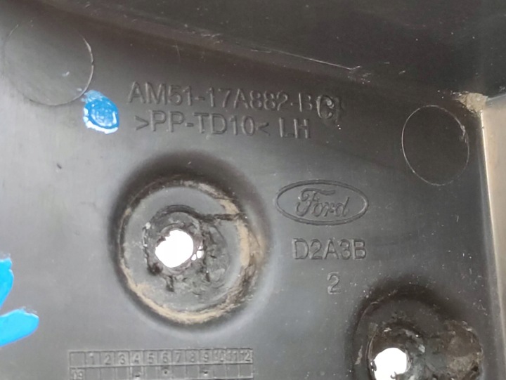 FORD C-MAX MK2 II GAUCHE GLISSIÈRE PARE-CHOCS ARRIÈRE AM5117A882