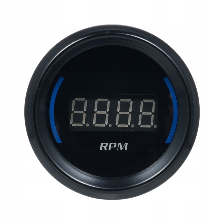 2 \\″52 MM MESURE TACHO VOITURES NUMÉRIQUE RPM TACHOMETR 0-9000 B2
