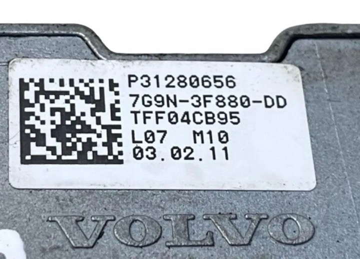 CONTRÔLEUR BLOKOWANIA CAOUTCHOUC VOLVO XC60 II (246) P31280656 2.0L DIESEL