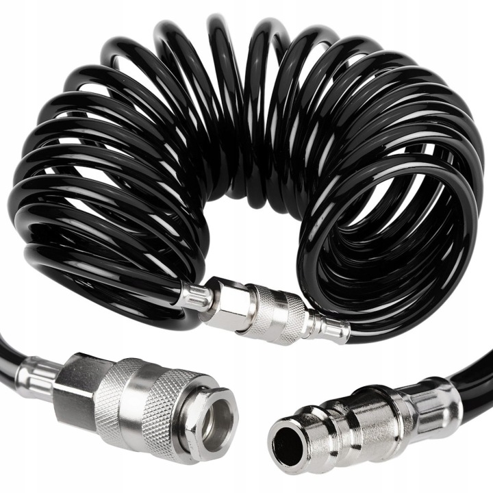 NEO TOOLS FIL PRESSION SPIRAL 6,5X10MM 5M PU CONNECTEURS 12-070-1