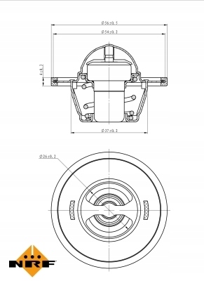 NRF THERMOSTAT LIQUIDE REFROIDISSEMENT LAND ROVER DEFENDER NISSAN MICRA II
