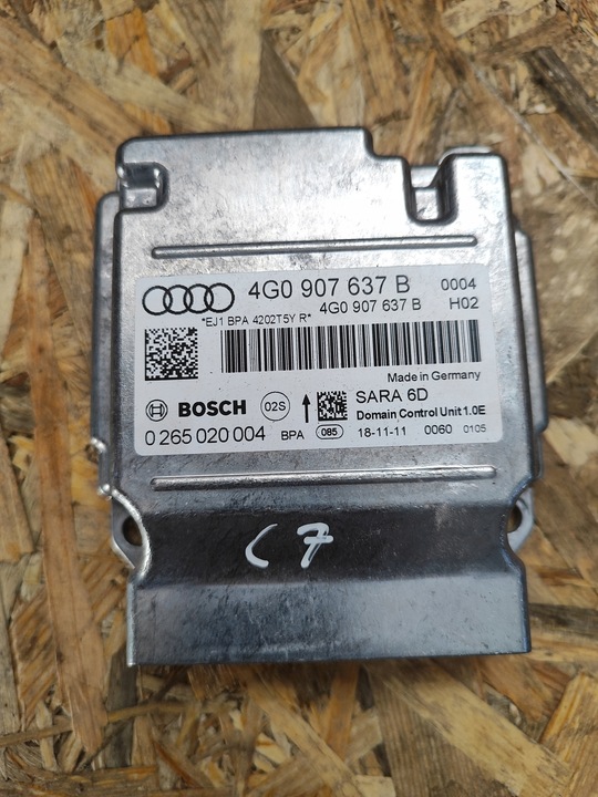 MÓDULO UNIDAD DE CONTROL ACELERADOR 4G0907637B AUDI A6 C7 A7 4G 11-18 