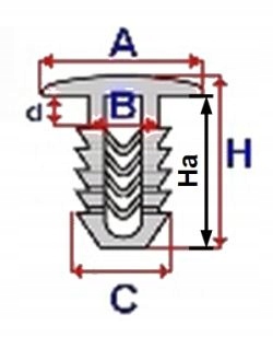 10X FORD MAZDA TOYOTA MITSUBISHI SPAUSTELIS SANDARIKLIAI nuotrauka 4