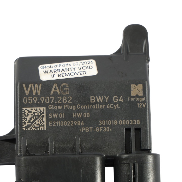 AUDI A6 C8 Q7 4M MODULE RELAIS BOUGIES INCANDESCENCE 3.0 TDI 059907282