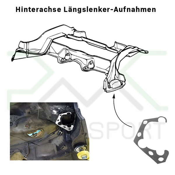 KIT AMPLIFICATEUR CARROSSERIES BMW E36