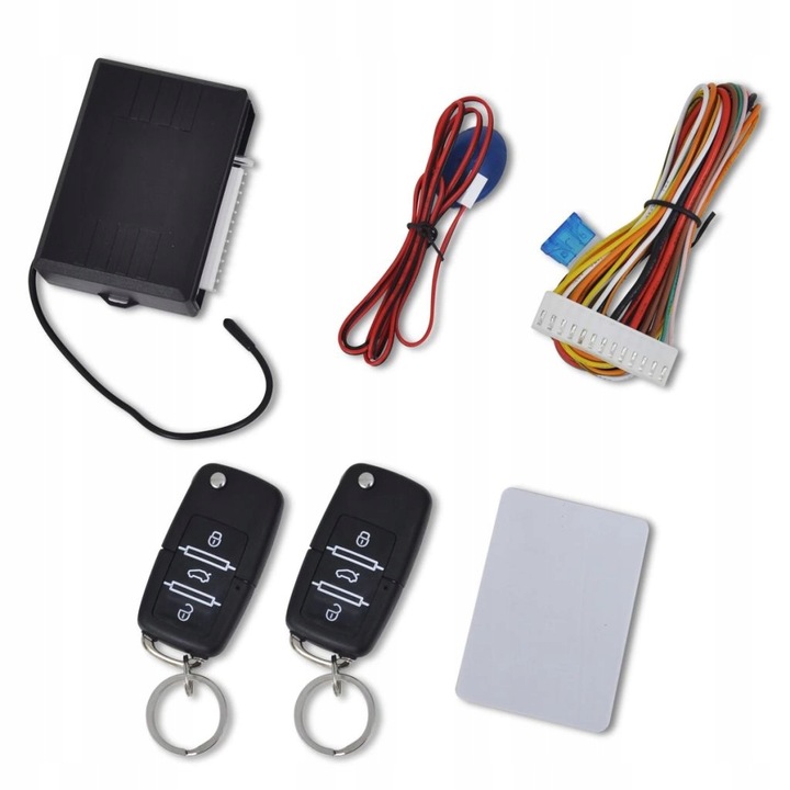 CENTRAL SERRURE AVEC 2 TÉLÉCOMMANDES VERS AUTOMOBILES VW SK