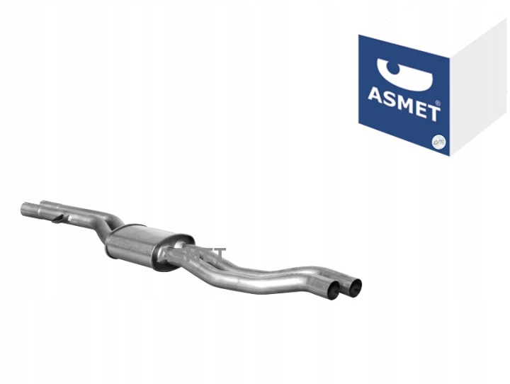 ASMET SILENCIEUX SYSTÈMES ÉCHAPPEMENT CENTRAL BMW 3 E46 2.2 2.5 3.0