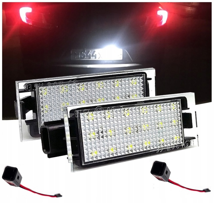 LUCES TABLAS REJESTRACYJNEJ RENAULT MEGANE II 