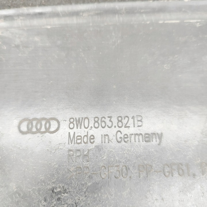 PROTECTION MOTEUR AUDI A4 (8W2, B9) 8W0863821B 34843510 2.0L 140KW 2015