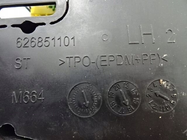 OPEL CORSA E COUSSIN SIÈGES AIRBAG GAUCHE PUCE 627060301 96853001 2014-19