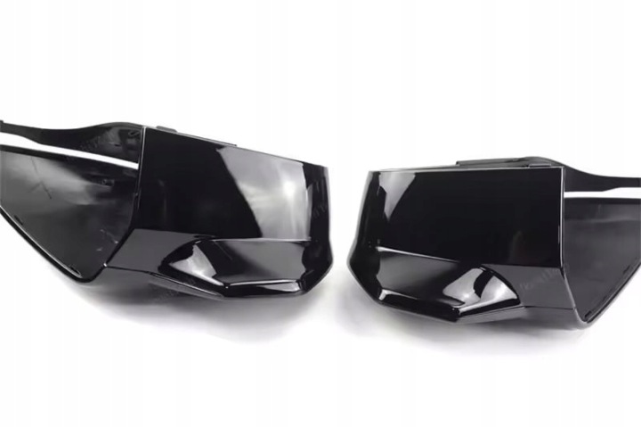 REVÊTEMENTS CARCASSES MIROIRS BMW 5 G60 7 I7 G70 M5 NOIR BRILLANT M-PERFORMANCE