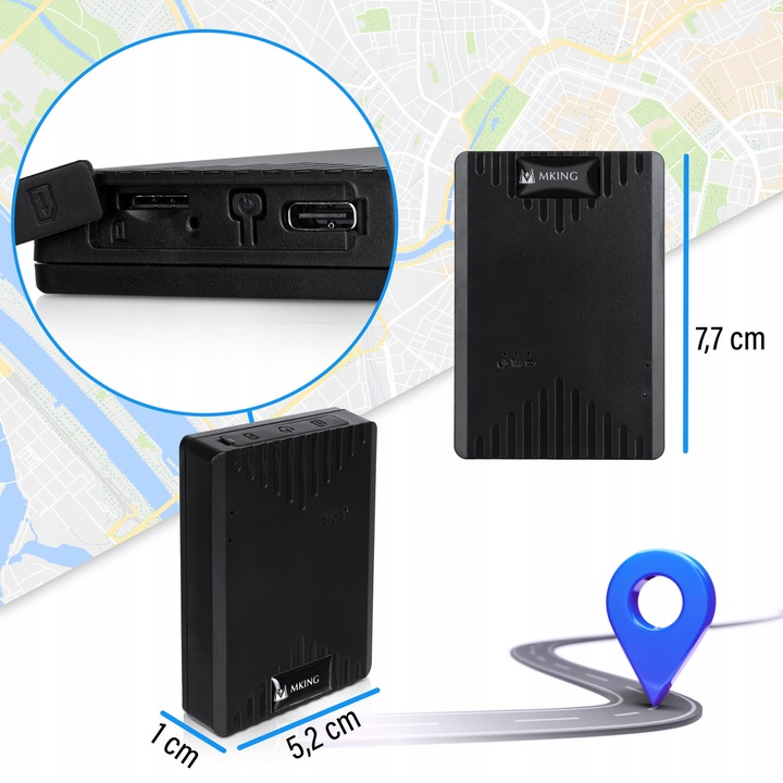 LOCALIZADOR GPS 35 DNI 2G+4G SIN ABONAMENTU MAGNES SLEDZENIE PODSLUCH MK6B 