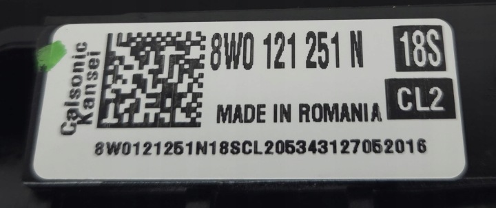 RADIATEUR EAU AUDI Q7 4M 8W0121251N 8W0121251AB