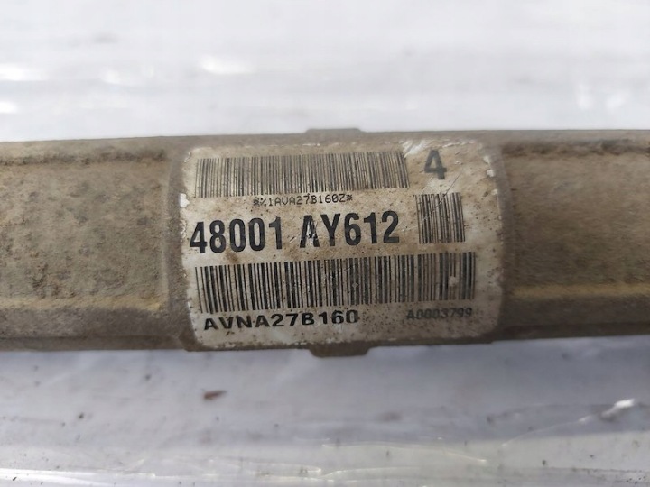CRÉMAILLÈRE DE DIRECTION CAOUTCHOUC 48001-AY612 NISSAN MICRA 3 III (K12)