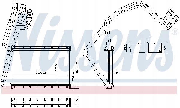 CHAUFFAGE 707272 NIS NISSENS
