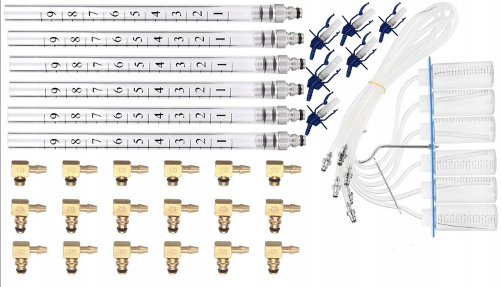 CANALISATIONS DE RETOUR TESTEUR VERS INJECTEURS COMMON RAIL SIEMENS DENSO BOSCH DELPHI