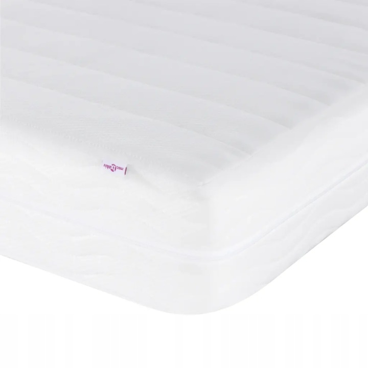 PALIER AVEC MATERACEM PIANKOWYM 100X200 CM CZARNO-BIALE AVEC COUSSIN