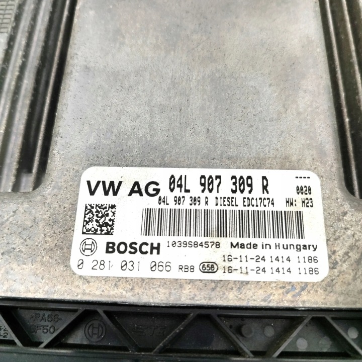 ORDINATEUR MOTEUR SKODA SUPERB III (3V3) 04L907309R 34288846 2.0L 110KW 2017