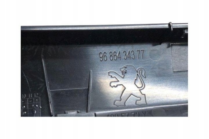 MOULURE DÉCORATIVE COCKPIT PEUGEOT 508 9686434377 1.6L DIESEL 82KW 2011