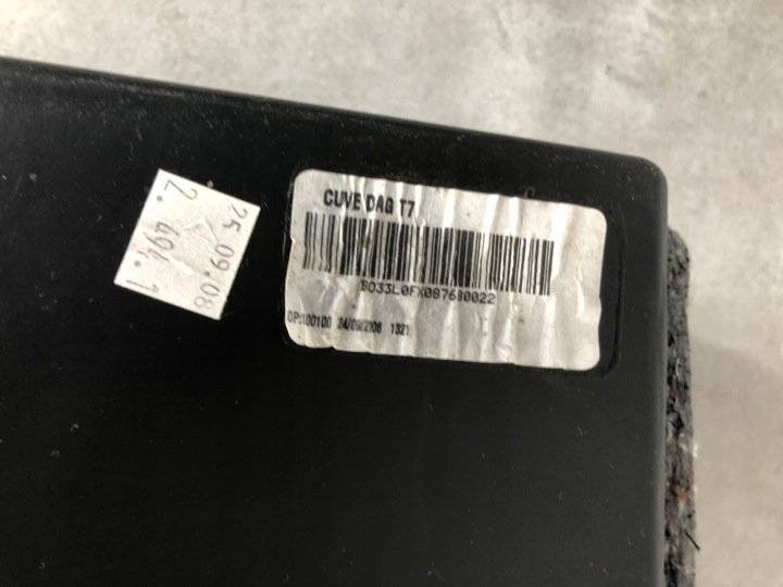 PEUGEOT 308 07-11R. BOÎTE À GANTS PASSAGER 9655993677