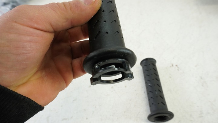H341 TRIUMPH SPEED TRIPLE MANETTES POIGNÉE D'ACCÉLÉRATION JEU
