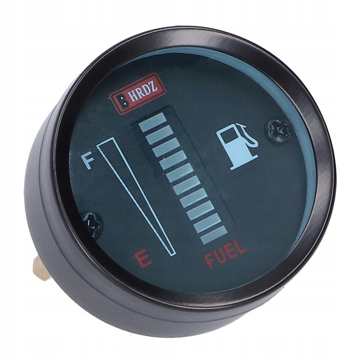 52MM 12V INDICATEUR COMPTEUR MESURE CARBURANTS LED