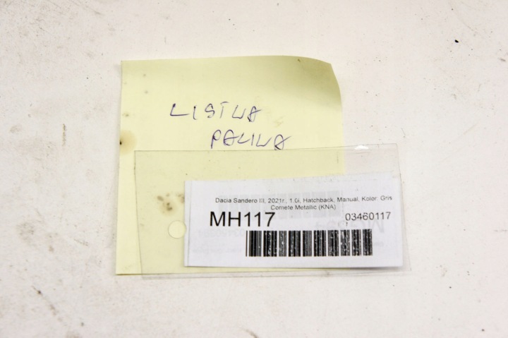 MH117 DACIA SANDERO III 1.0I MOULURE INJECTION