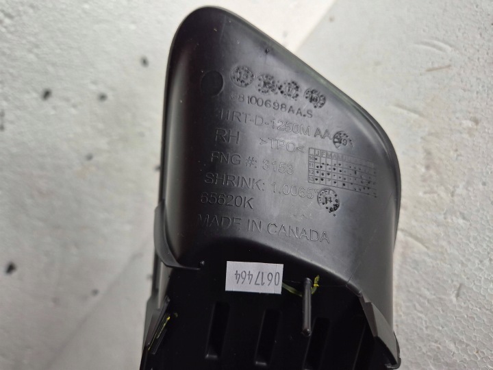 CHÂSSIS HALOGÈNE DROITE 68100698AA DODGE CARAVAN 11-