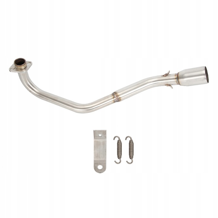 TUBO DE ESCAPE CON LACZEM SRODKOWYM PARA HONDA MSX125 2013-2019 ACERO ACERO INOXIDABLE 