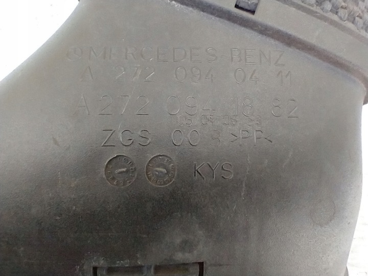 MERCEDES SLK R171 FIL AIR TUYAU ADMISSION CONDUIT D'AIR A2720940411