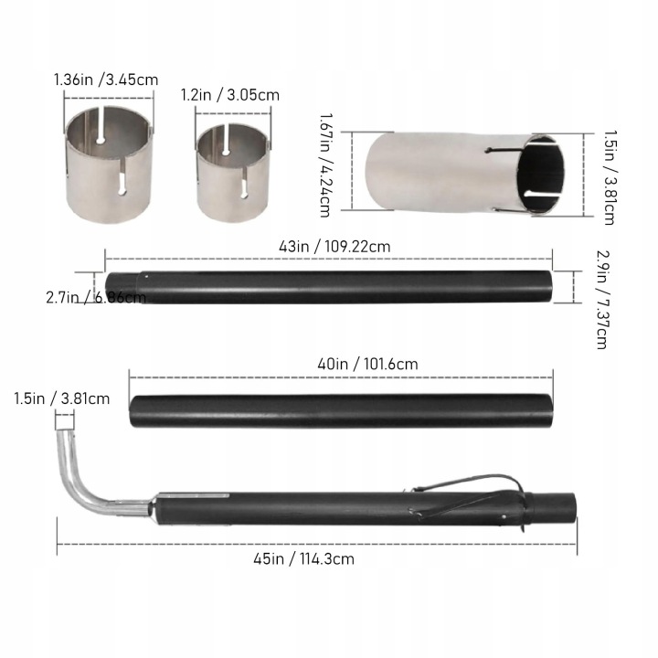 RV GÉNÉRATEUR SYSTÈME VENTILATION ÉCHAPPEMENT 44461 ZMNIEJSZENIE YB