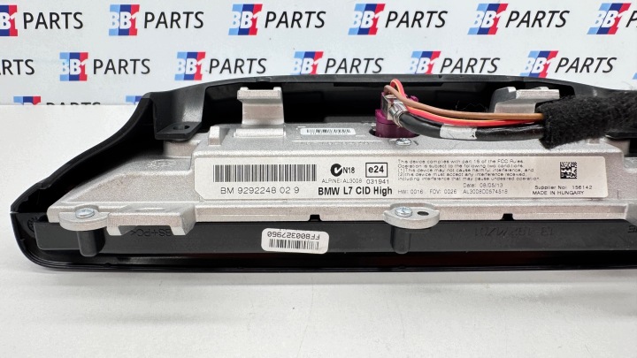 BMW F30 F31 F32 F80 M3 ÉCRAN MONITEUR NAVIGATION L7 CID MID 9292248