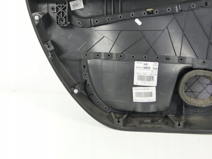 GARNITURE COLLECTEUR PORTES ARRIÈRE DROIT PEUGEOT 3008 I 09-12R. CROSSOVER