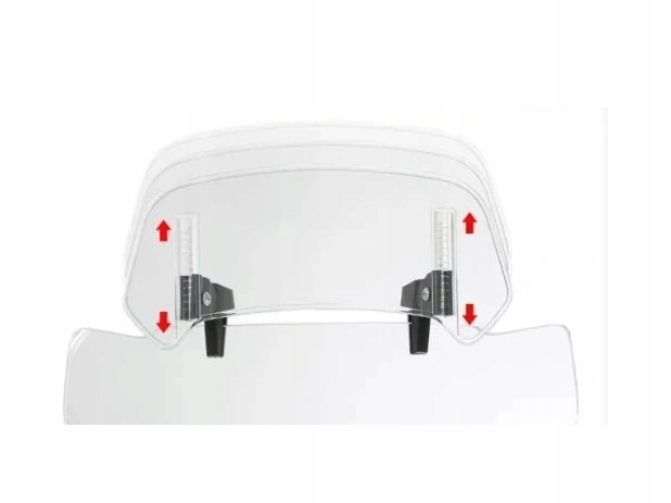 DÉFLECTEUR UNIVERSEL DÉFLECTEUR D'AIR VITRE USTAWIANY CLIP ON 30X14 CM