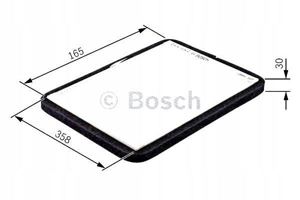 FILTRE AIR BERLINE BMW E38 COMBI 9 1 987 432 362 BOS