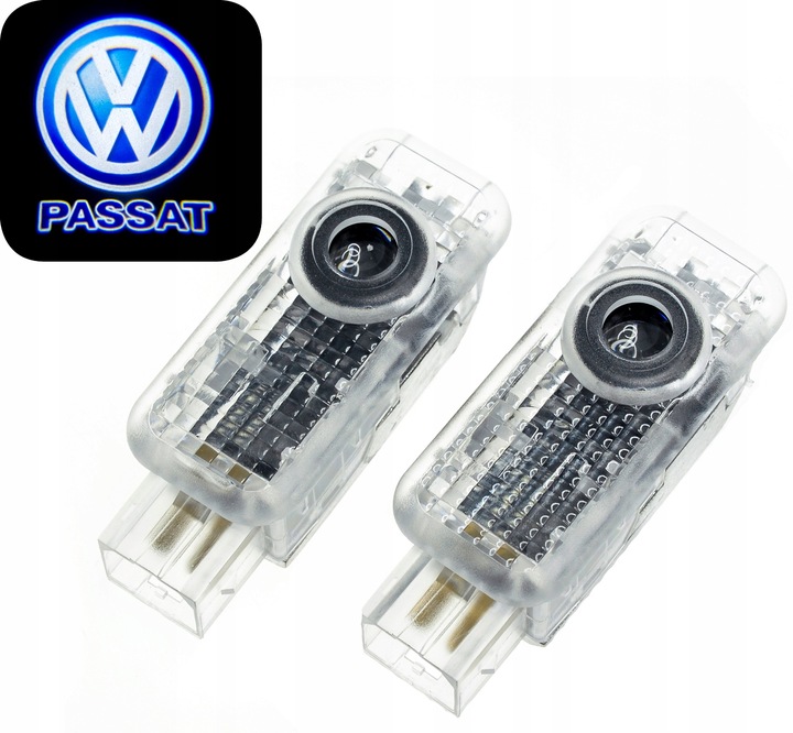 PROYECTOR LOGOTIPO DIODO LUMINOSO LED VW PASSAT B5 B5FL 96-05 TOUAREG 