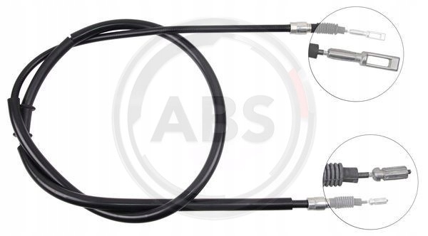 CÂBLE FREINS MANUEL AUDI 80 91- (+ABS)