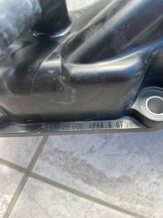 DACIA NISSAN RENAULT MEGANE IV 1.2 TCE CHÂSSIS THERMOSTAT 110617026R