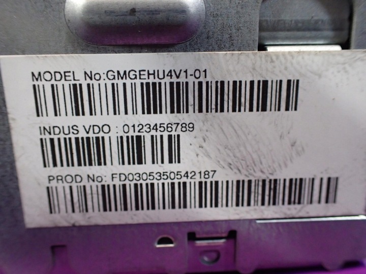 OPEL VECTRA C RADIO SIEMENS VDO CD 70 NAVI NAVIGATION 13188477