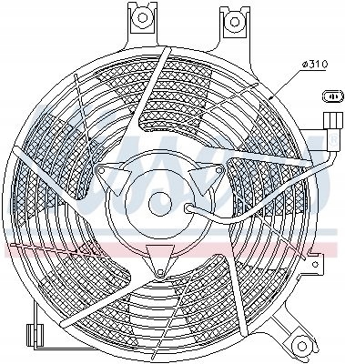 VENTILATEUR NISSENS 85384