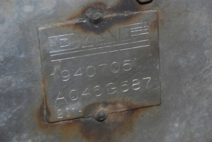 SILENCIEUX CATALYSEUR DAF 106
