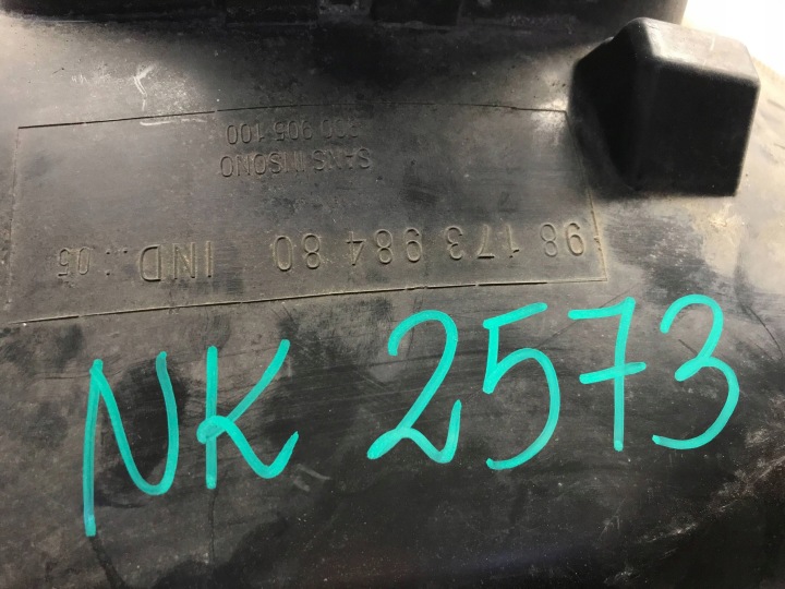 PASSAGE DE ROUE AVANT DROIT CITROEN BERLINGO PEUGEOT RIFTER PARTENAIRE 9817398480